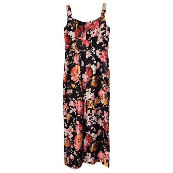Kay Unger Nicole Floral Column Dress Size 4 NWT - Picture 3 of 3